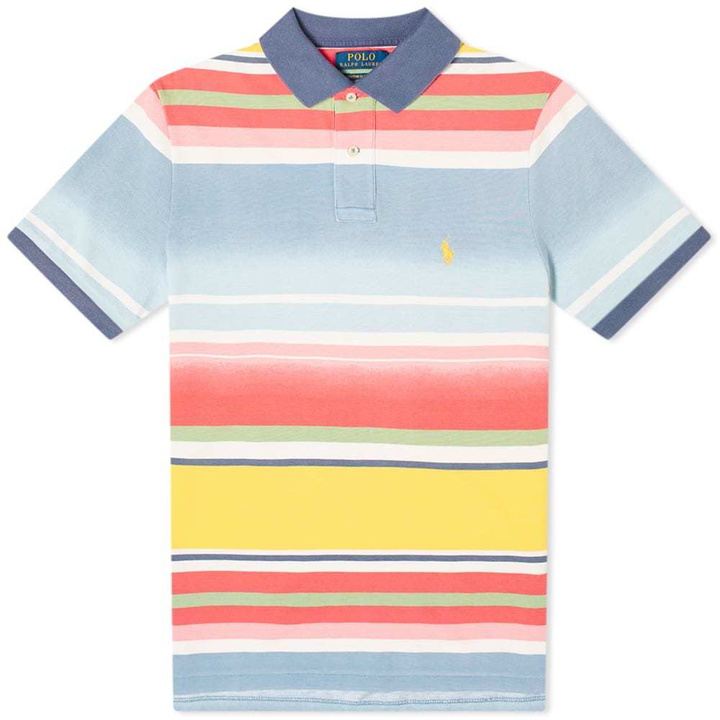 Photo: Polo Ralph Lauren Faded Stripe Slim Polo