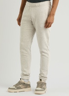 Club 1984 Essential Logo-embroidered Cotton Sweatpants Grey