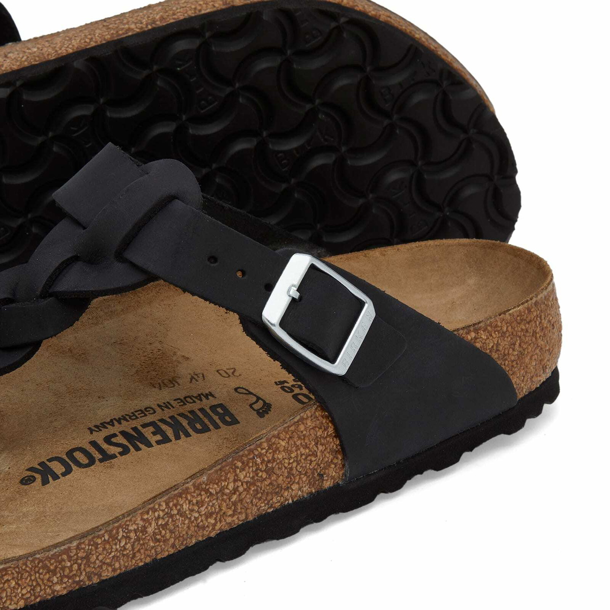 Birkenstock Women's Gizeh Braided in Black