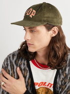 Pop Trading Company - Logo-Embroidered Cotton-Corduroy Baseball Cap