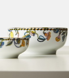 La DoubleJ Borboni White porcelain bowl