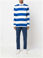 BARBOUR - Hollywell Stripe Rugby Long Sleeve Polo Shirt