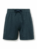 Lululemon - Straight-Leg Stretch Recycled-Jersey Shorts - Blue