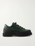 Diemme - Cornaro Gomma Rubber-Trimmed Waxed-Leather Hiking Boots - Green