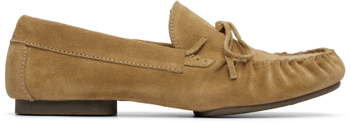 A.P.C. Beige 'Les Souples' Loafers