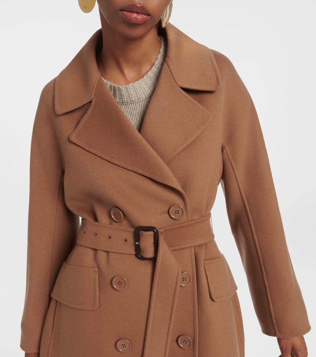 'S Max Mara Eric virgin wool coat