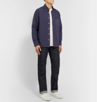Albam - Button-Down Collar Cotton Oxford Shirt - Navy