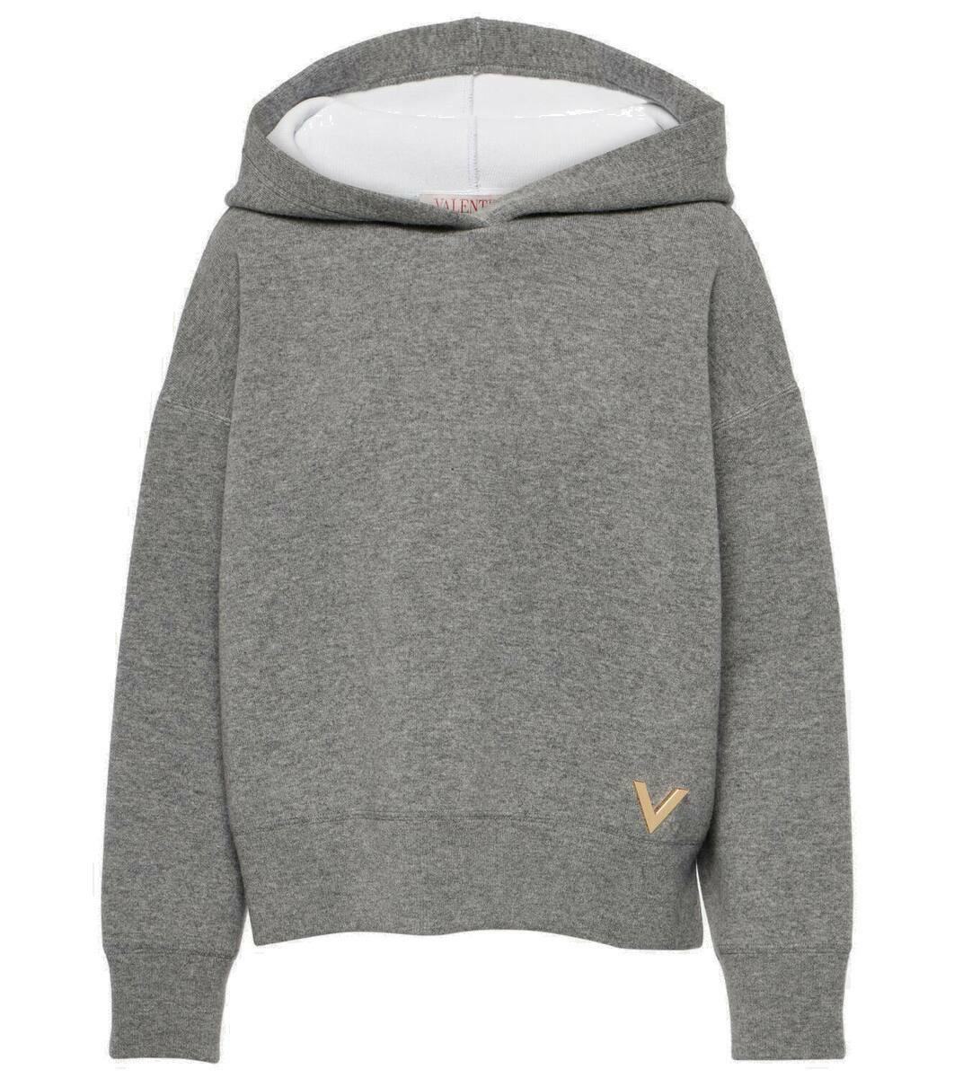 Photo: Valentino Wool-blend hoodie