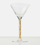 La DoubleJ Bamboo set of 2 martini glasses