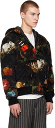 R13 Black Relaxed Workwear Jacket