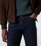 Kiton Mid-rise skinny jeans