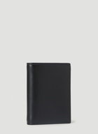 Comme des Garçons Wallet - Classic Print Bifold Wallet in Black