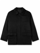 Saman Amel - City Cashmere Coat - Black