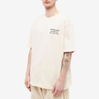 JW Anderson Men's Rembrandt Oversized T-Shirt in Off White
