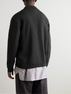 mfpen - Formal Recycled Cotton-Blend Cardigan - Black