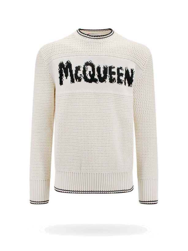 Photo: Alexander Mcqueen   Sweater Beige   Mens