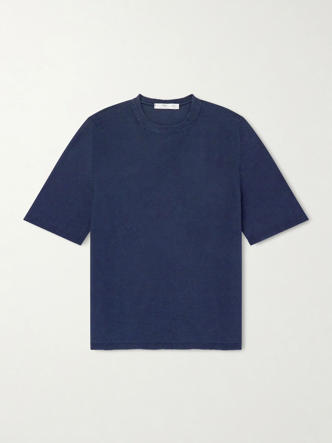Inis Meáin - Linen and Cotton-Blend T-Shirt - Blue