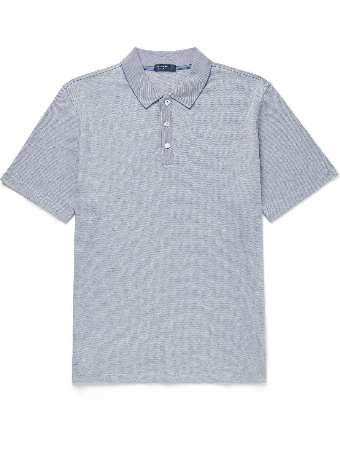 Peter Millar - Barnes Stretch-Cotton and Modal-Blend Polo Shirt - Blue