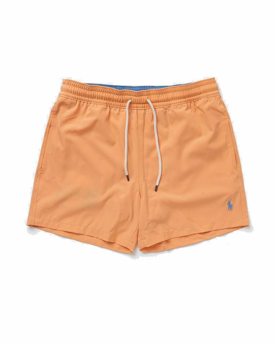 Photo: Polo Ralph Lauren Slftraveler Mid Trunk Orange - Mens - Casual Shorts