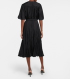 Joseph - Sully crinkled silk midi skirt