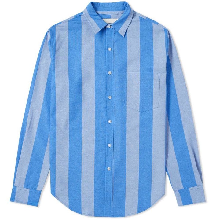 Photo: Noon Goons Blender Stripe Shirt Blue