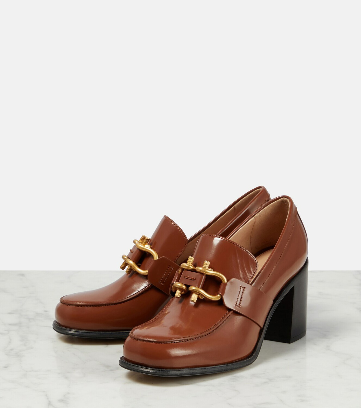Bottega Veneta Monsieur leather loafers