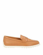 Tod's Womens Loafers Camel