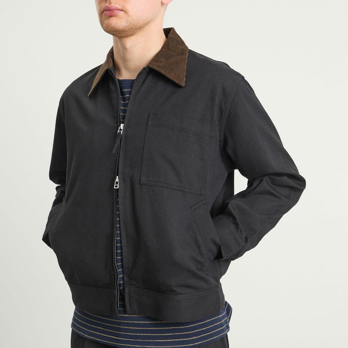 Universal Works Men's Presented by END. Rose Bowl Jacket in Black
