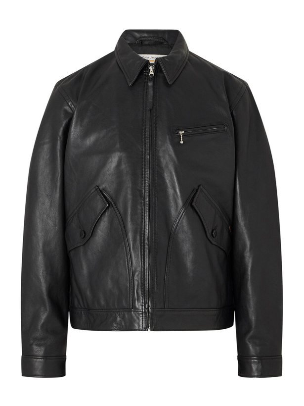 Photo: Nudie Jeans - Blake Leather Jacket - Black