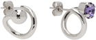 Justine Clenquet Silver Sina Earrings