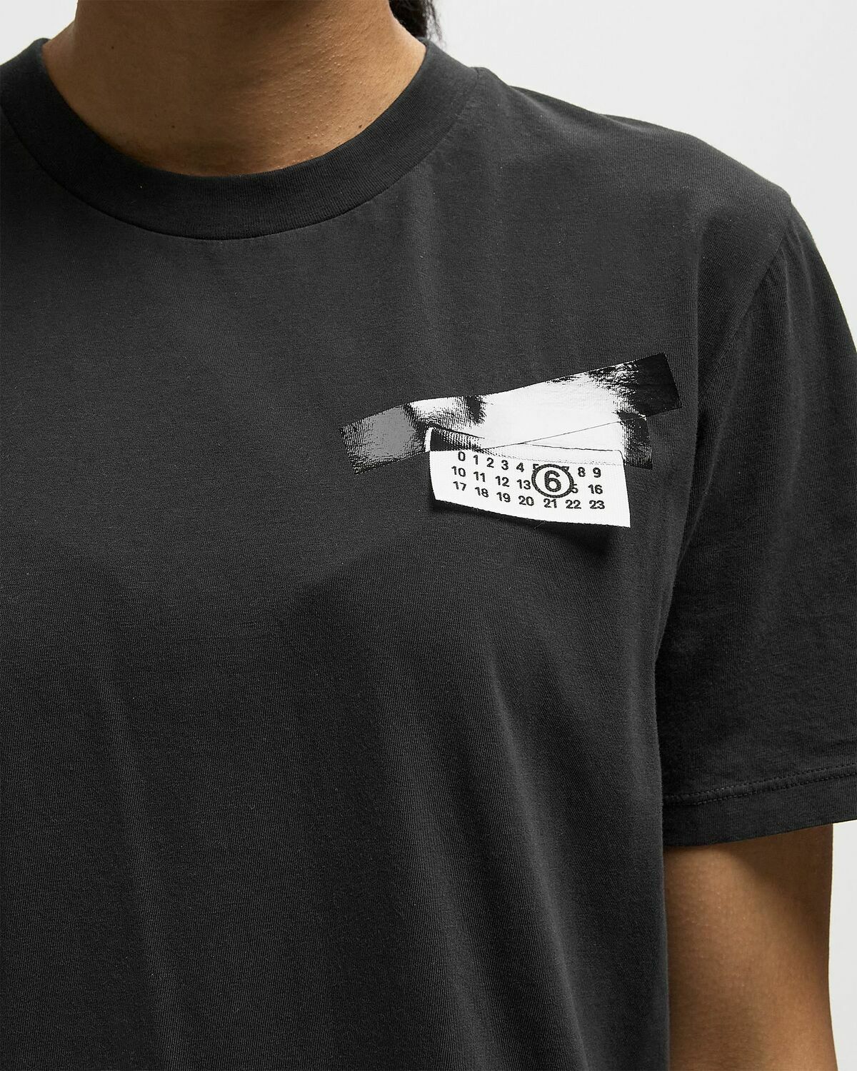 Maison Margiela MM6 TEE Black Womens Shortsleefe