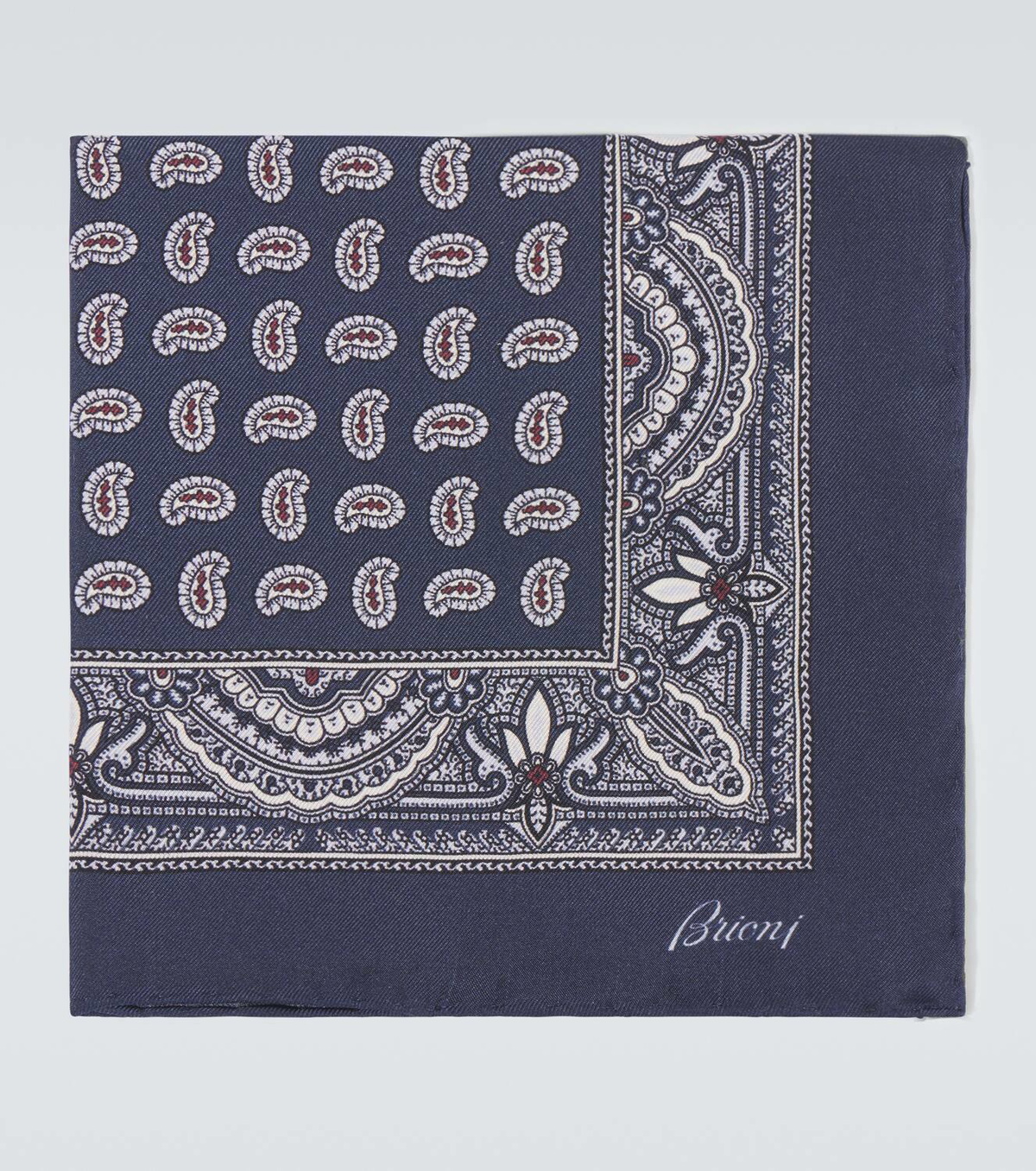 Brioni Silk pocket square