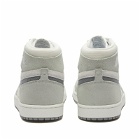 Air Jordan Men's 1 Zoom CMFT 2 Sneakers in Summit White/Particle Grey