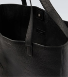 Saint Laurent Bold leather tote bag