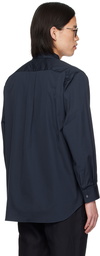 Comme des Garçons Shirt Navy Patch Pocket Shirt