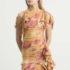 Isabel Marant Women's Janick Mini Dress in Orange