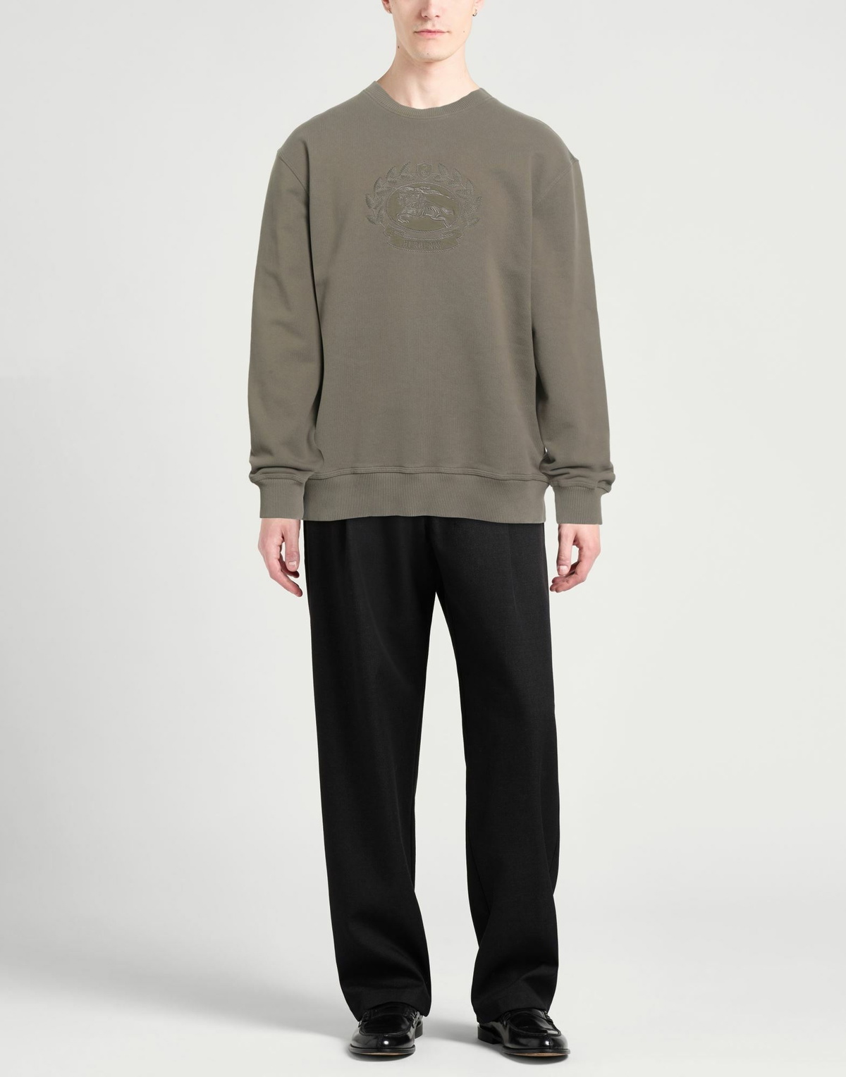 Burberry Mens Sweatshirt Khaki