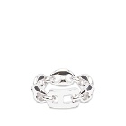 Ambush Men's Armour A Link Ring in Silver