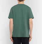 Norse Projects - James Cotton and Linen-Blend T-Shirt - Men - Green