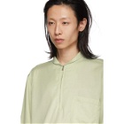 Our Legacy Off-White Shawl Zip Shirt