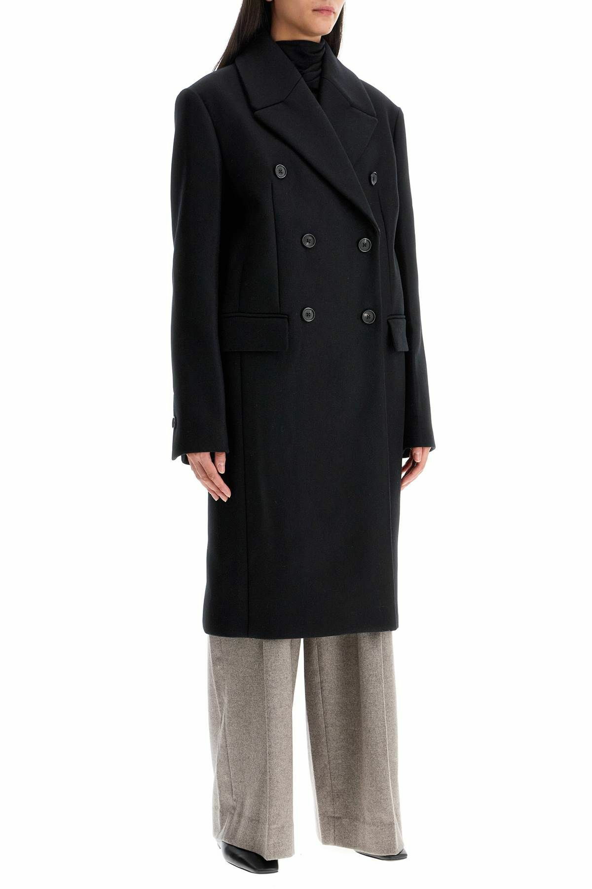 【m._shop様】BACCA&TOTEME Wool Double Scarf Coat – La Garçonne