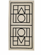 TOTEME Monogram Jacquard Beach Towel