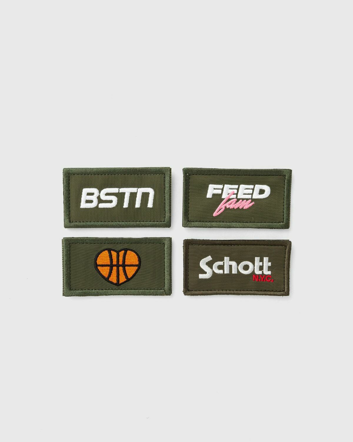 Schott Nyc X Bstn 210100 Rs Jacket Green Bomber Jackets
