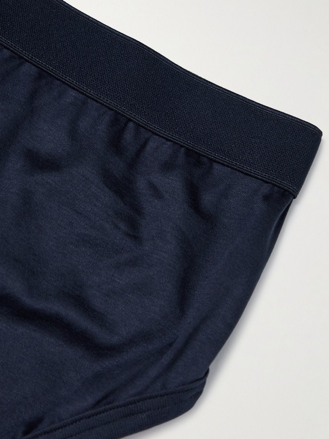 Zimmerli - Sea Island Cotton Briefs - Blue