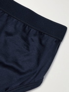 Zimmerli - Sea Island Cotton Briefs - Blue