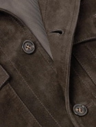Kingsman - Suede Overshirt - Brown