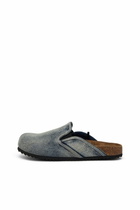 Diesel D-Woodstock-Denim mules - Slides Mens in Blue