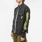 Billionaire Boys Club Men's Check Button Down Shirt in Black