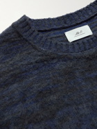 Mr P. - Surplus Wool, Alpaca and Cashmere-Blend Sweater - Blue