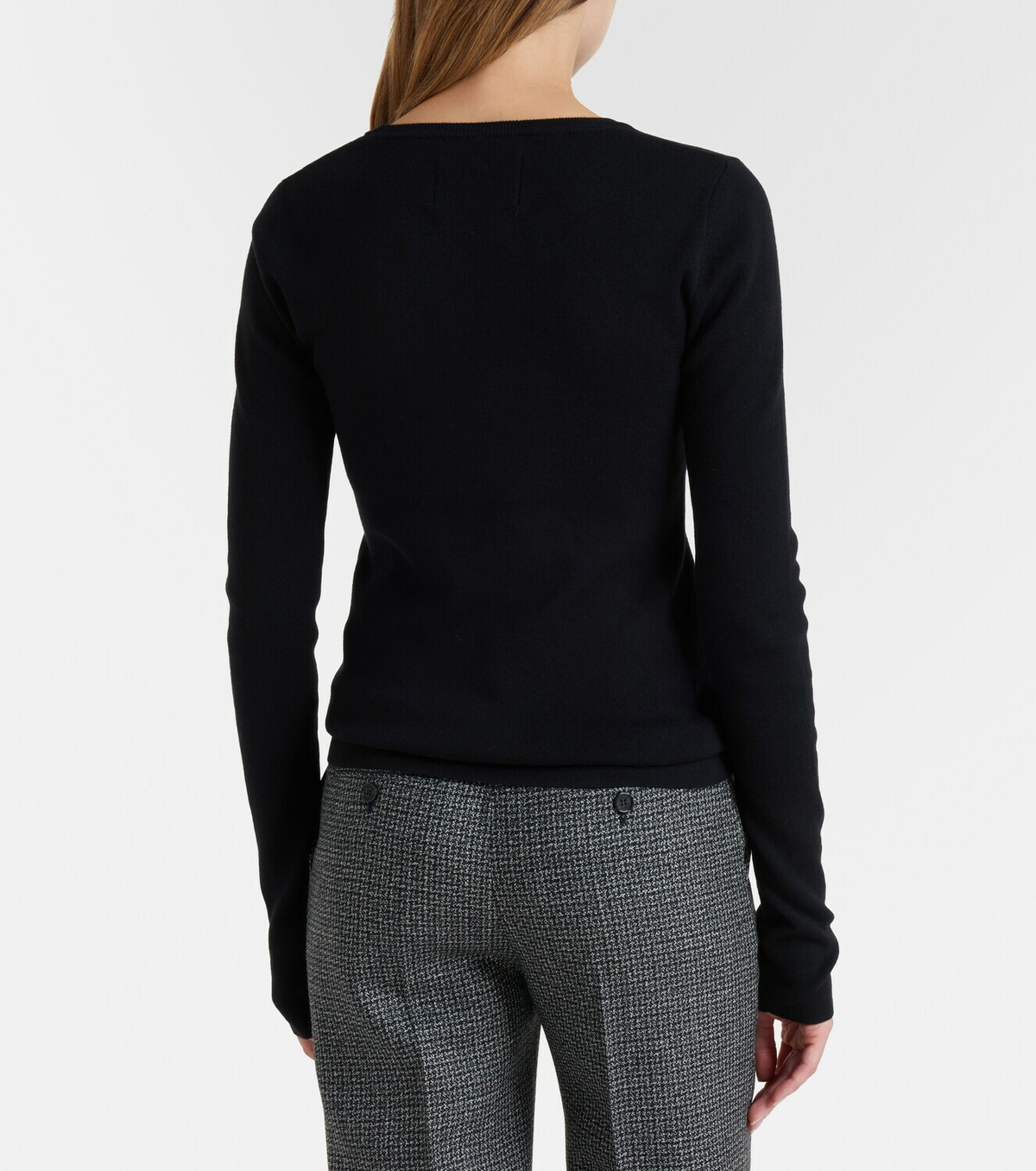 Extreme Cashmere N°392 Eel cotton and cashmere top